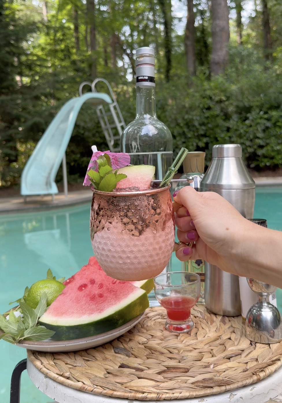 Watermelon Mint Granita